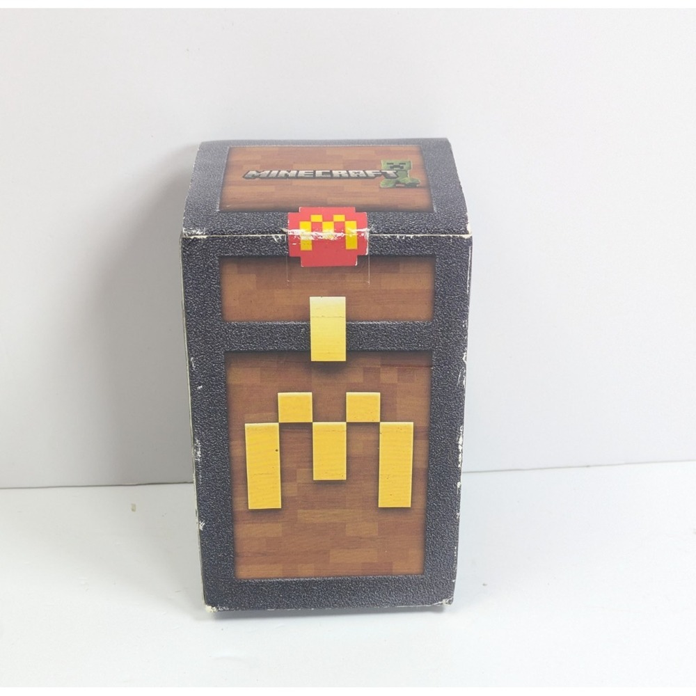 McDonald's Minecraft Movie Mystery Blind Box & Unused Code Card 2025 Sealed
